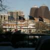 View of the Plaza.
 Notice the British flag ?.